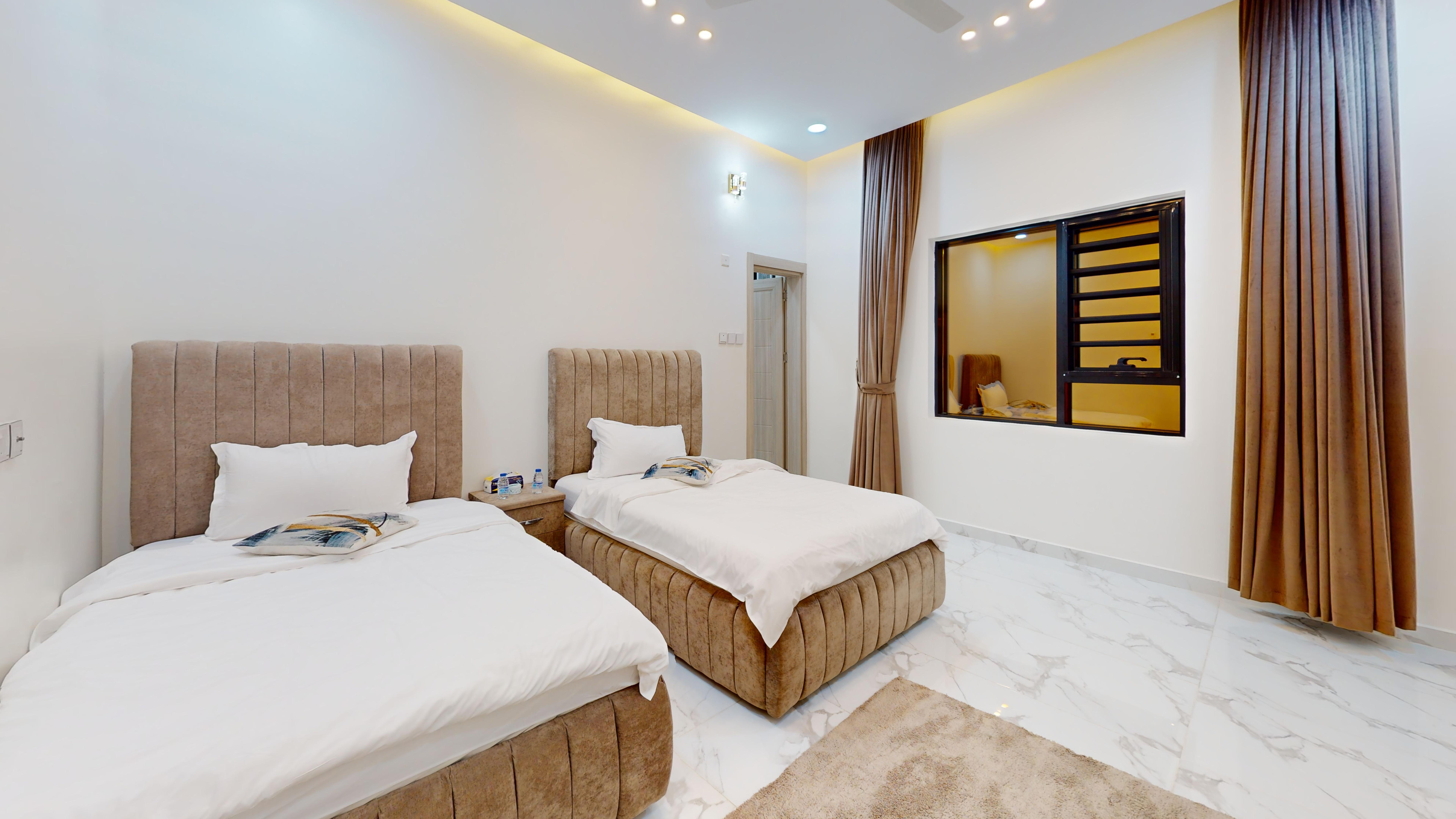 استراحة رافلز، الجبل الأخضر، سيق، غرف النوم