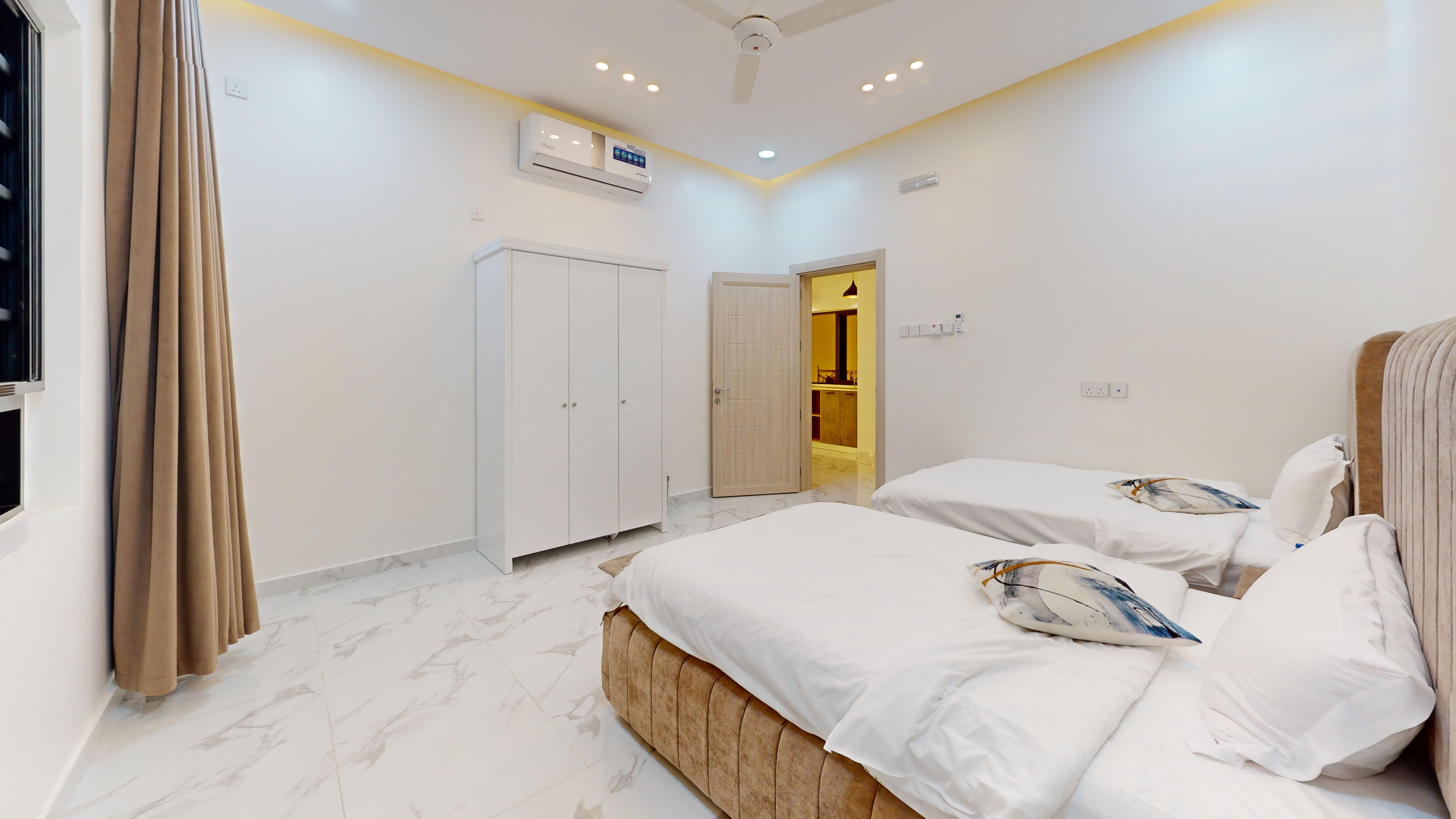 استراحة رافلز، الجبل الأخضر، سيق، غرف النوم