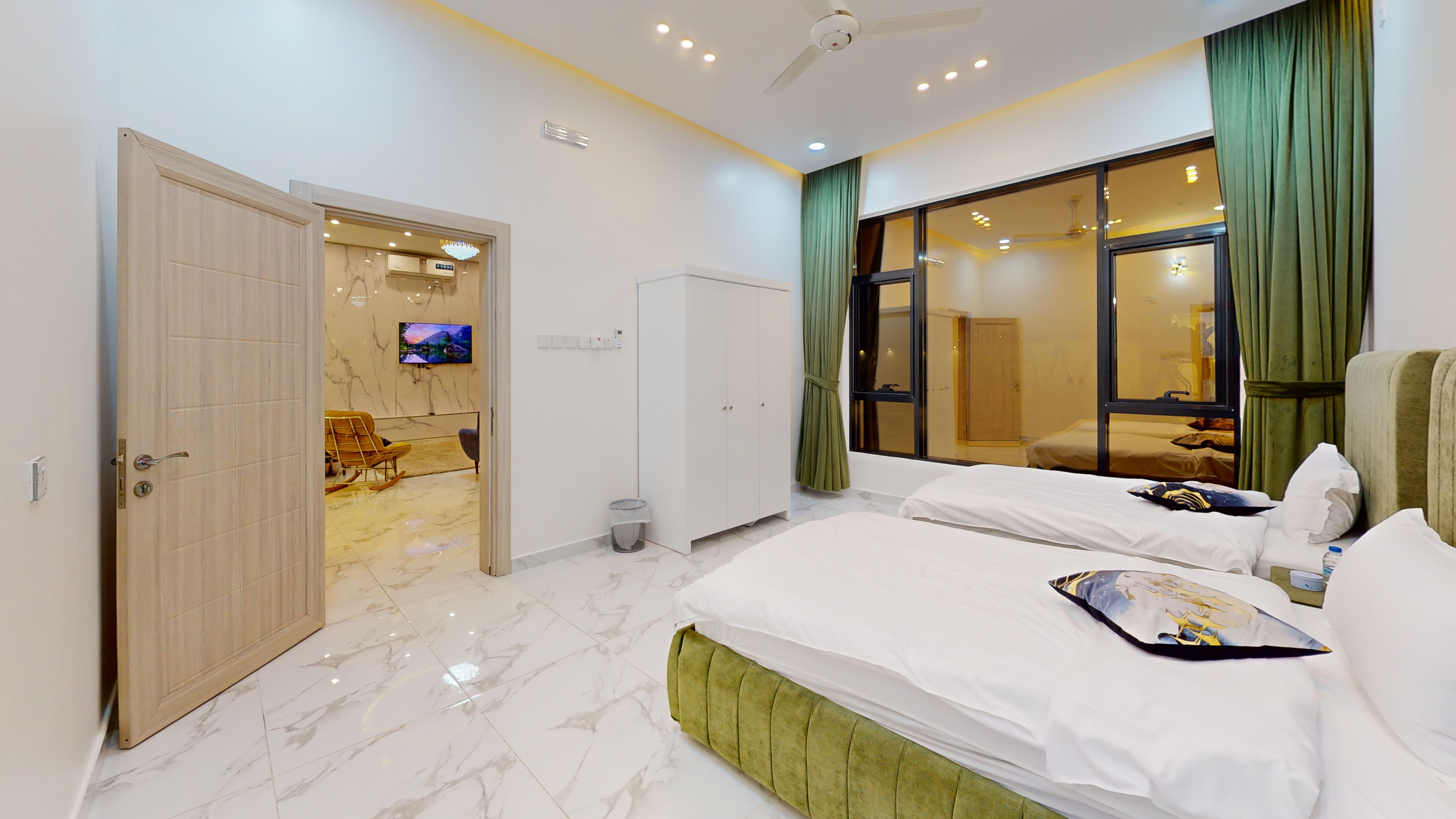 استراحة رافلز، الجبل الأخضر، سيق، غرف النوم