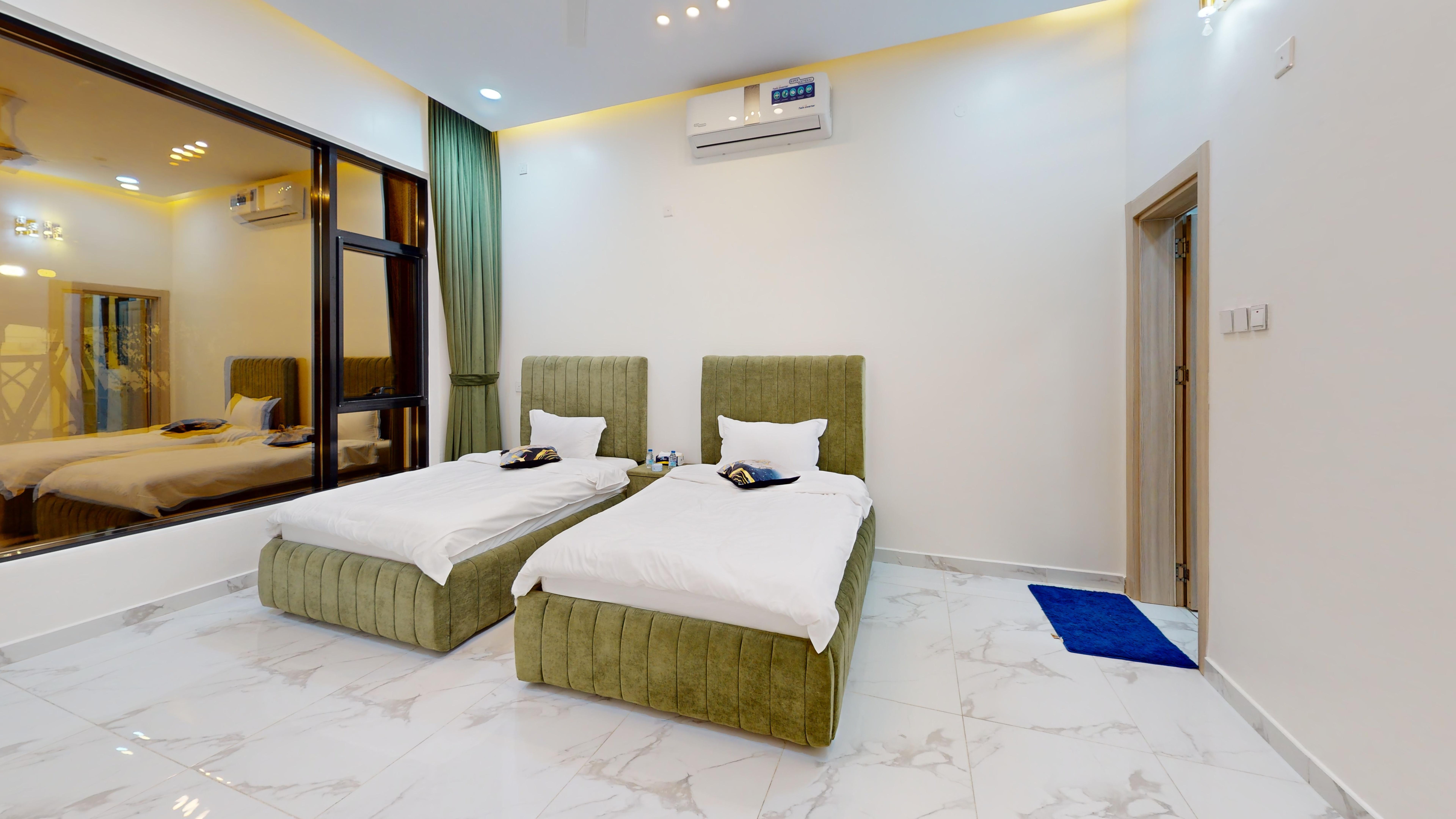 استراحة رافلز، الجبل الأخضر، سيق، غرف النوم