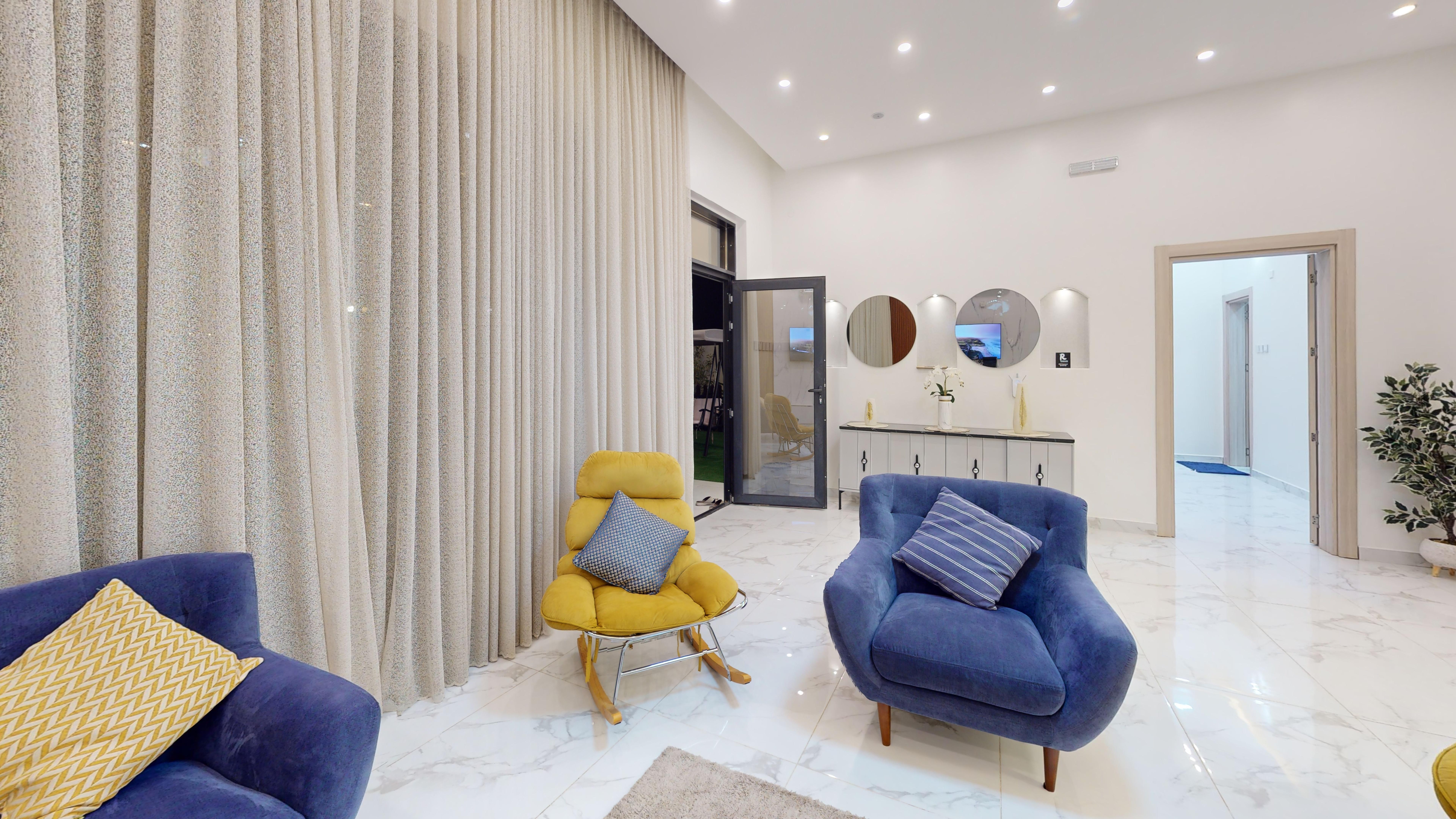 استراحة رافلز، الجبل الأخضر، سيق، الصالة